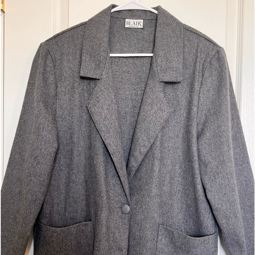 Vintage Blair Blazer in Grey